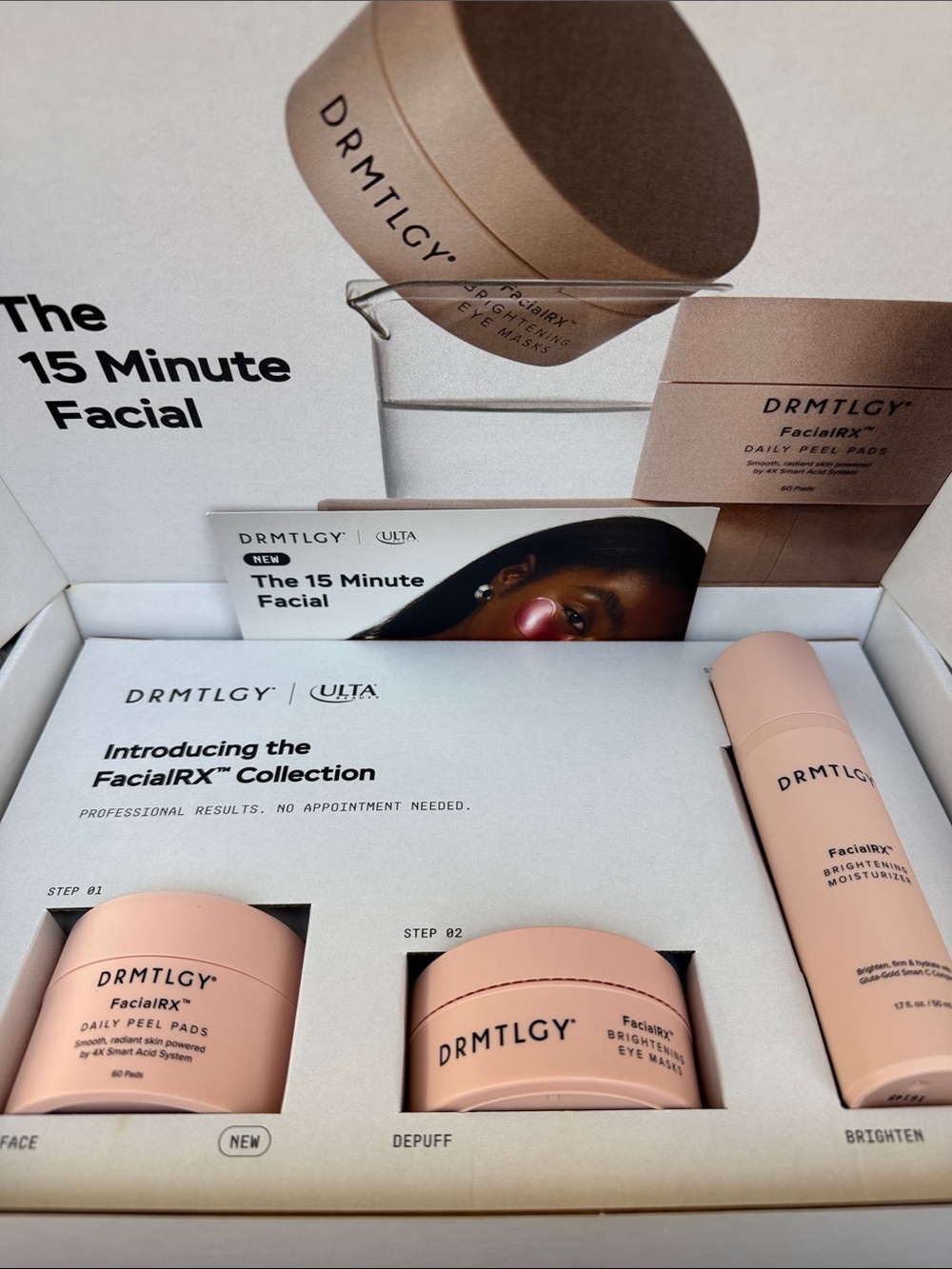 DRMTLGY Daily Peel Pads & Brightening Set